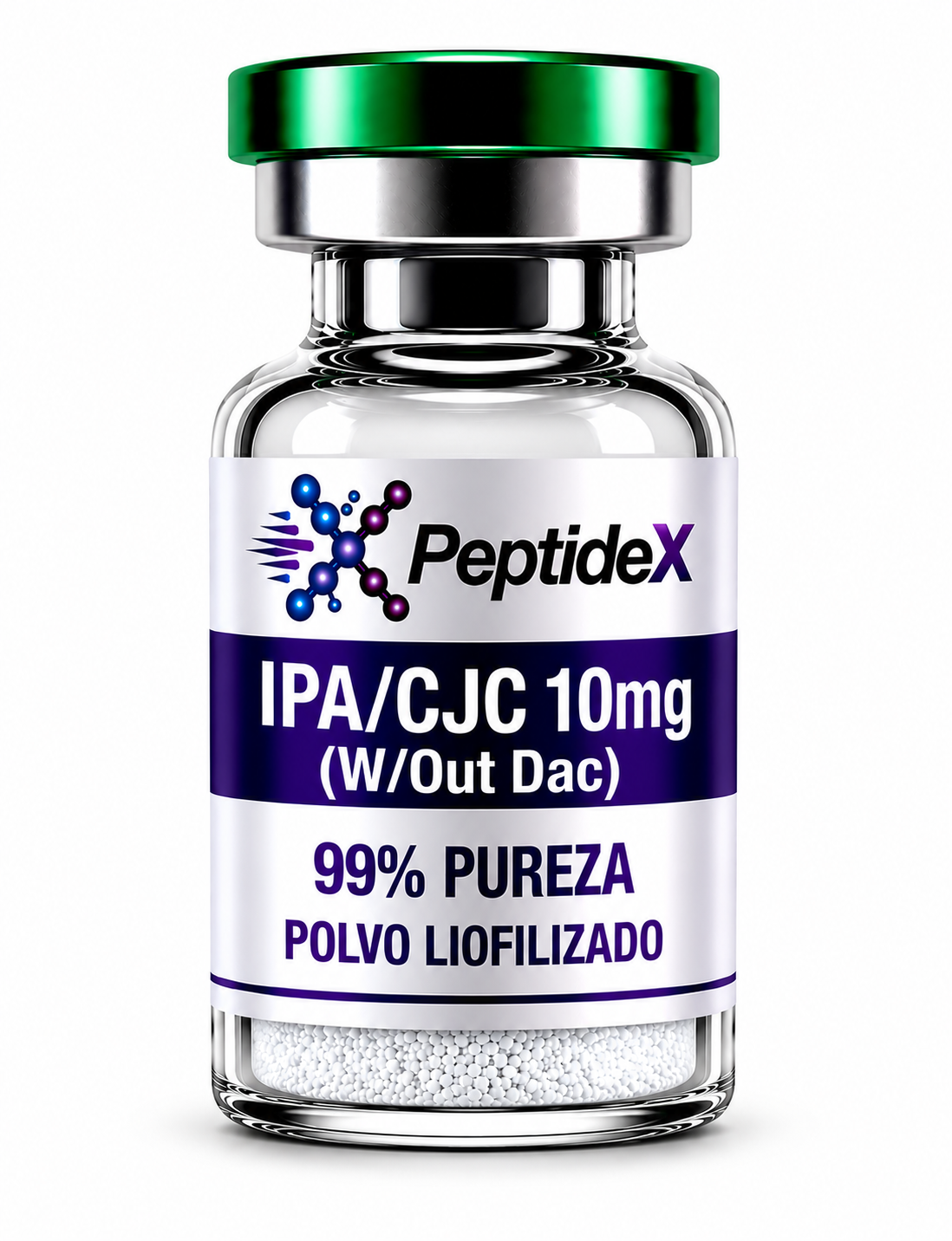 IPA/CJC (W/Out Dac) 10mg (W/Out Dac) vial